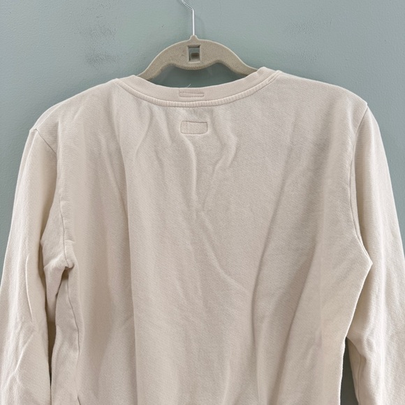 MOTHER The Step Matchbox Sweatshirt Ivory - Picture 7 of 10
